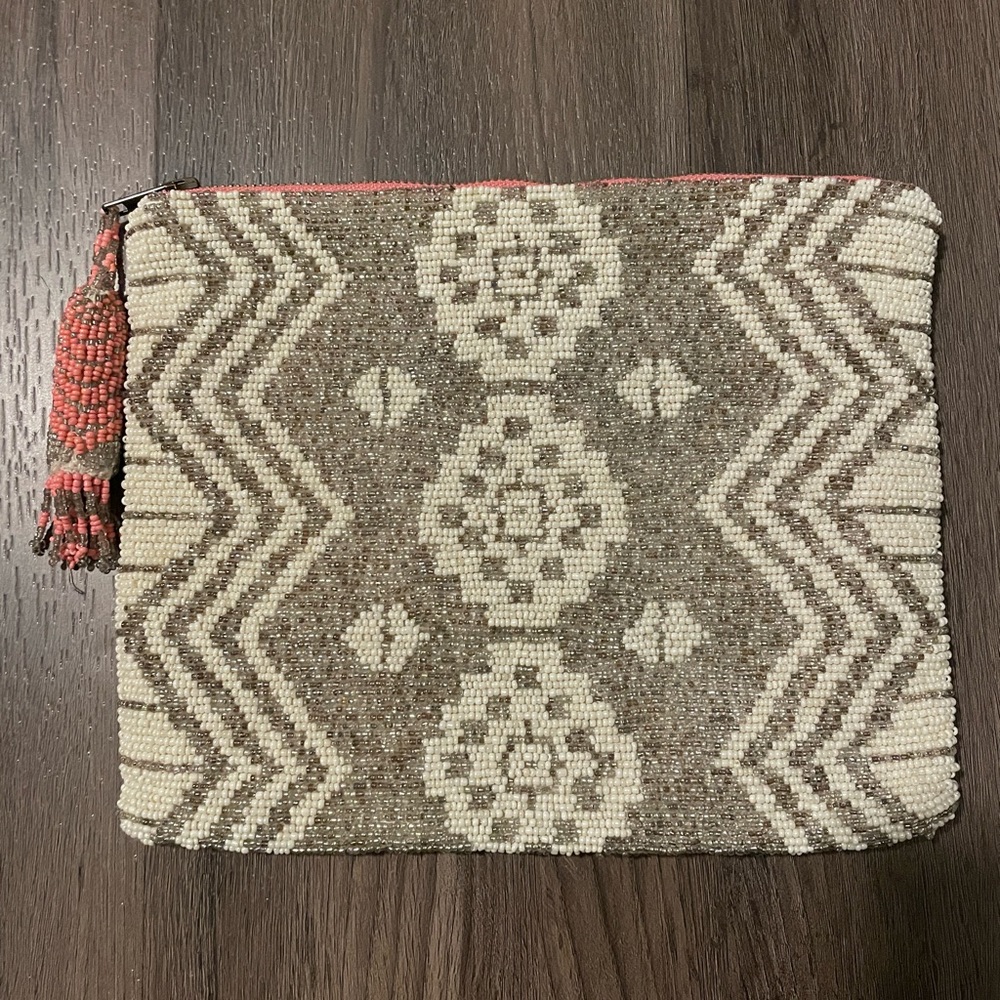 Jasper & Jeer Beaded Clutch